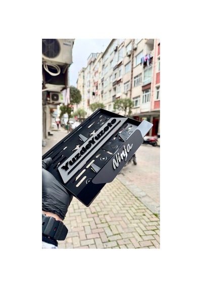 Nınja Uyumlu Motor Plakalık - 857304535