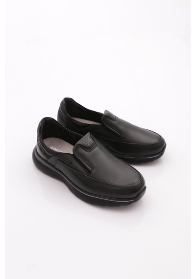 King Paolo G1232 Centro Anatomik Loafer Ayakkabı Siyah