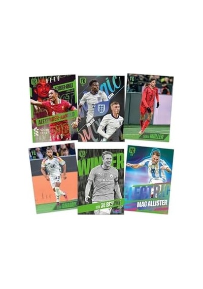 Hediyecik Panini Fifa Top Class 2025 Futbolcu Kartları Trading Card 9 Paket 72 Kart