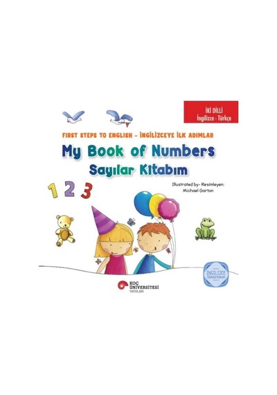 İki Dilli İngilizce-türkçe My Book Of Numbers / Sayılar Kitabım