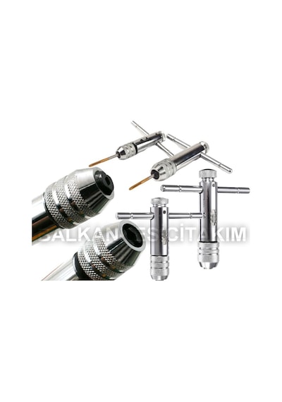 No 2 Cırcırlı Kılavuz Kolu Kısa Tip M5 - M12 Arası
