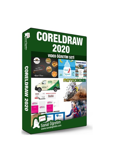 Coreldraw 2020 Video Ders Eğitim Seti