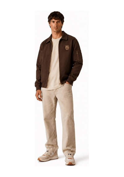 Bad Bear Collar Jacket Velbrun 26.01.28.010-c187 Kahve
