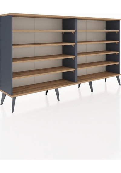Arges Konsol 8 Raflı 176x30x99 Antrasit-çam Atlas Çam/atlas Çam - Antrasıt Arges Konsol 8 Raflı 176x30x99 Antrasit-çam Atlas Çam/atlas Çam - Antrasıt