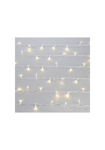 10mt Led Eklenmeli Yılbaşı Kamp Parti Süsü Günışığı Siyah