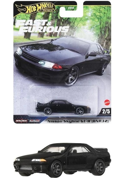 Hot Wheels Fast-furious Premium Araba Nıssan Skylıne Gt-r Bnr32 Hnw46 - Jbl97 Çok Renkli