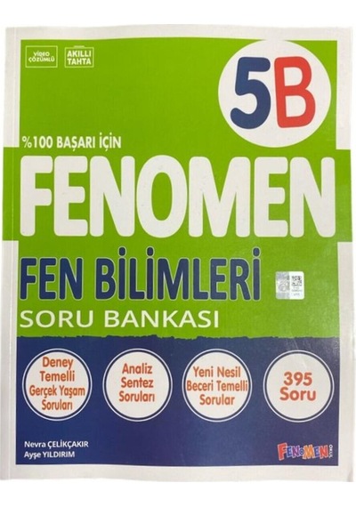 5.sınıf Fen Bilimleri B Soru Bankası