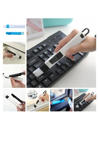 Ergonomik Mini Çok Amaçlı Klavye Temizleme Fırçası