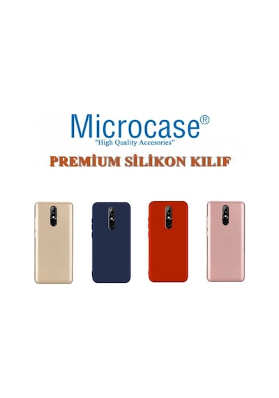 Nokia 5.1 Plus Premium Matte Silikon Kilif + Nano (Seçin) 356801615