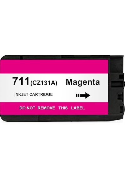 BK HP 711M (Cz131A) Uyumlu Kırmızı Kartuş - HP Designjet T120 / T