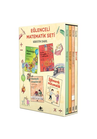 Eğlenceli Matematik Kutulu Özel Set 4 Kitap