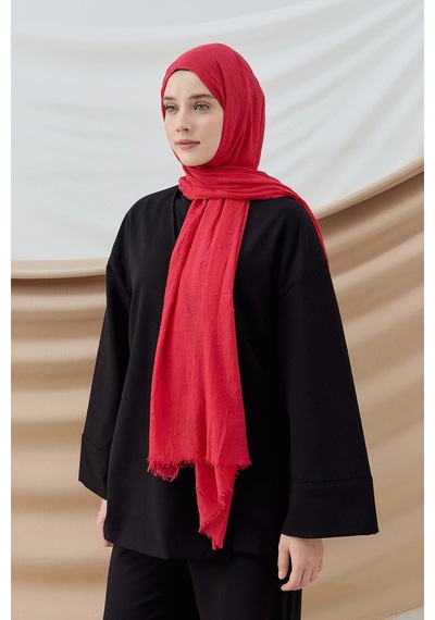 Deserto Fashion Bambu Şal Düz Renk-3563 Çok Renkli