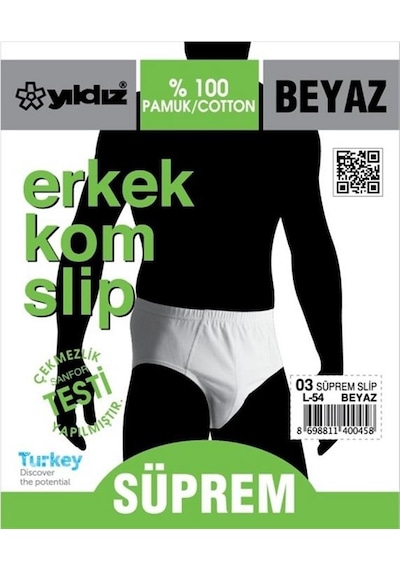 Yıldız Erkek Süprem Kom Slip 03 001