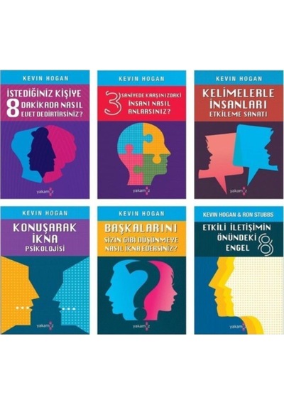 Kevin Hogan Kişisel Gelişim Seti 6 Kitap