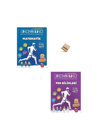 Newton Lgs 2027 8. Sınıf Kondisyon Matematik Ve Fen Bilimleri Haftalık Deneme + Telefon Standı