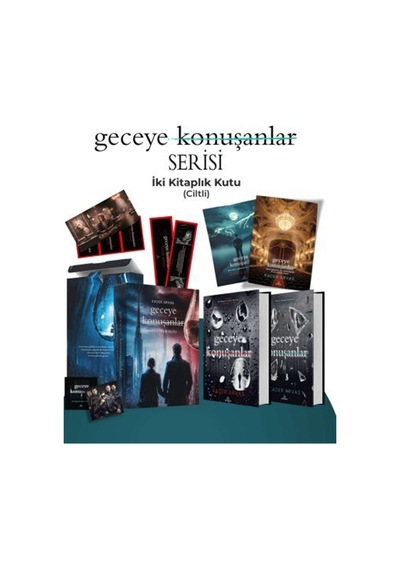 Geceye Konuşanlar Serisi İki Kitaplık Kutu Ciltli / Kader Arvas