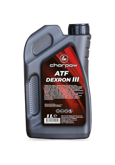 Charpow Premıum ATF Iıı Dextron Şanzıman Yağı 1 L