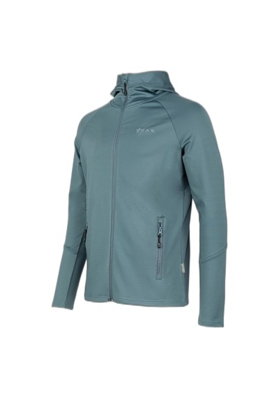 2as Selenge Fermuarlı Kapşonlu Sweat Koyu Gri 001