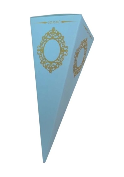 Beyaz Karton Külah Şeker,lokum,kına Kutusu 25 Li Paket