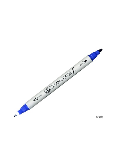 Zig Clean Color Çift Uçlu Keçe Kalem Tcs-6000T Lila