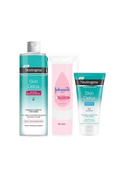 Neutrogena Skin Micellar Water 400 ML + Serinletici Peeling Jel 150 ML