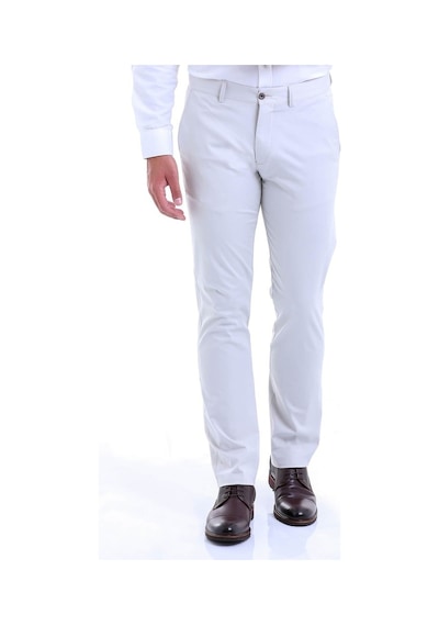 Hatemoğlu Taş Regular Fit Yüksek Bel Düz Paça Basic Kanvas Panto Taş