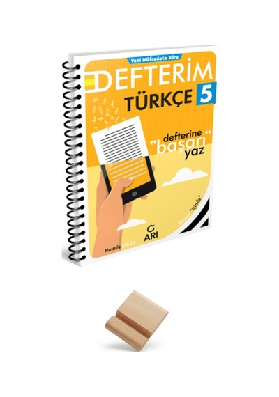 Arı 5. Sınıf Maarif Türkçe Defterim Ve Telefon Standı