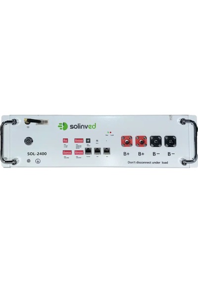 Solinved 51,2 V 50ah Lityum Raf Akü - Sol-2400