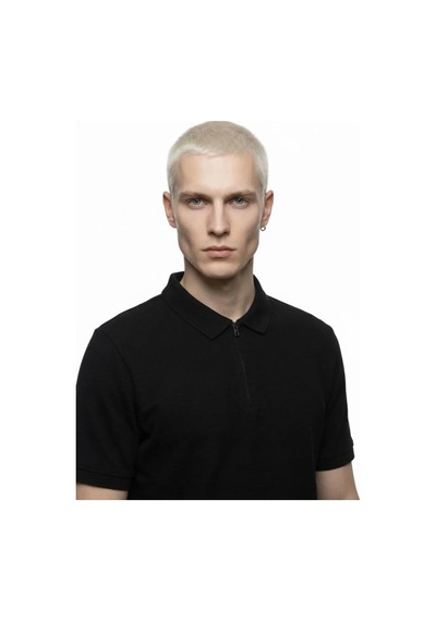 Erkek Polo Yaka T-shirt Lf2040578 Siyah