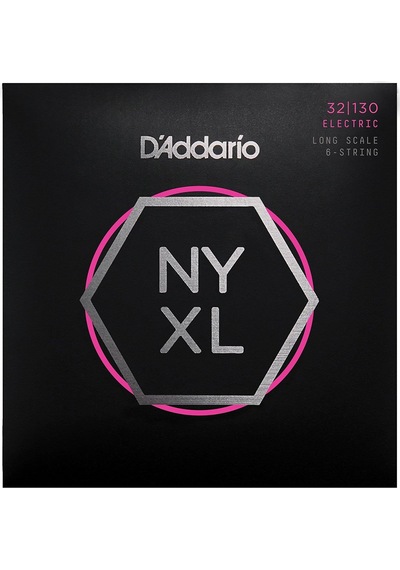 Daddario Nyxl32130 Bas Gitar Tel Seti Nyxl Nickel Wound, 6-tel,