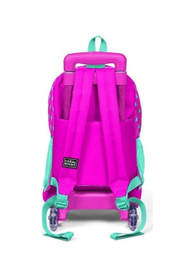 Neon Pembe Su Yeşili Kalp Çok Renkli