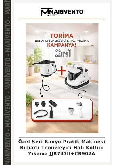 Özel Seri Banyo Pratik Makinesi Buharlı Temizleyici Halı Koltuk Yıkama Jjb747ıı+cb902a