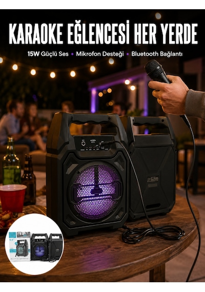 Kablosuz 6.5 İnç Tws Bluetooth Hoparlör Yeni Nesil - Lisinya