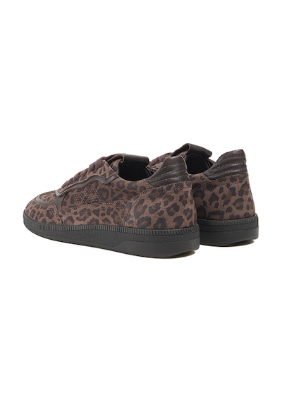 Fabrika Kahverengi Kadın Sneaker D-mascota-leopar Kahve