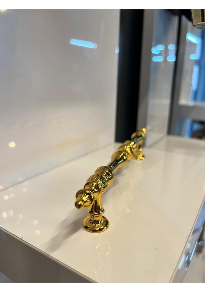 Ada Metal Kulp 128mm Altın Dolap Kapak Modern Tv Ünite Çekmece Mobilya Komidin Vestiyer Gold