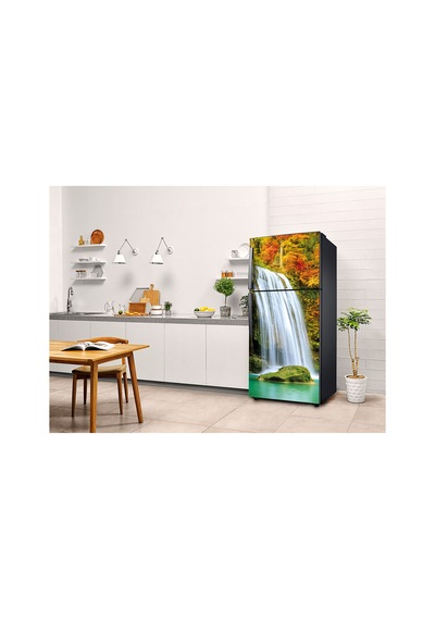 Sonbahar Şelalesi Buzdolabı Kaplama Sticker Kendinden Yapışkanlı Folyo 75x200 Cm