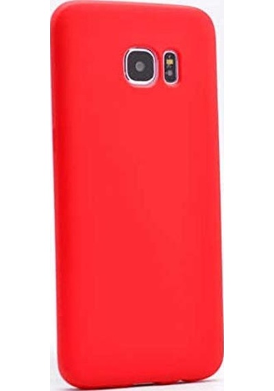 S7 İle Uyumlu Kılıf Kırmızı Premier Silikon  Esnek İnce Geliştirilmiş Dayanıklı Darbe Karşıtı Koruyucu Yeni Tasarım S7, Kırmızı Sku: Zeusb09x4fhrpj