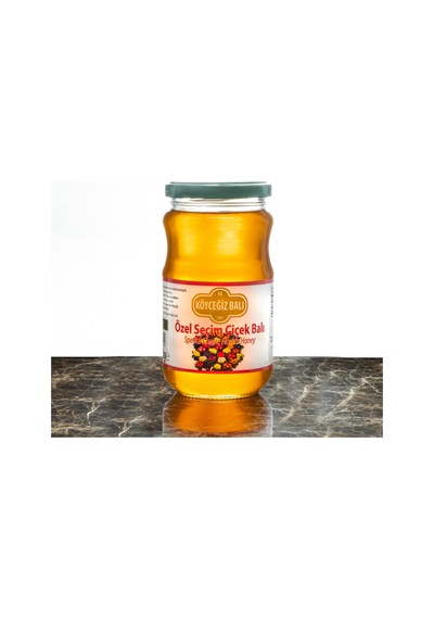 Köyceğiz Balı Özel Seçim Çiçek Balı Cam Kavanoz 450 G