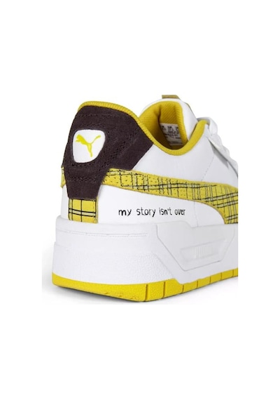 Puma Cali Dream College Kadın Sarı Sneaker Ayakkabı 39194401 I-95 Beyaz