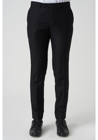 White Stone Amadora P1029 Slim Fit Düz Kumaş Pantolon Siyah Siyah White Stone Amadora P1029 Slim Fit Düz Kumaş Pantolon Siyah Siyah