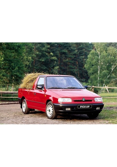 Skoda Pickup Pikap 1996-2001 Sağ Dış Dikiz Ayna Camı Manuel 6U1857522