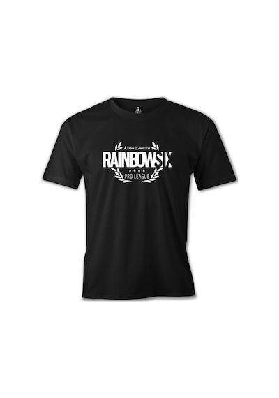 Rainbow Six - Pro Siyah Erkek Tshirt Rainbow Six - Pro Siyah Erkek Tshirt