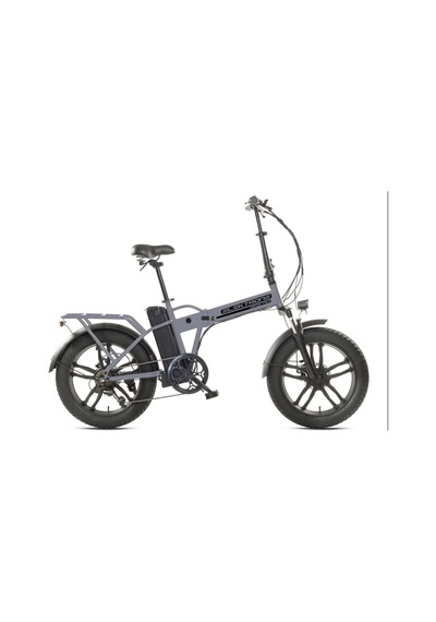 Kron Elektron Spectra 20 Jant Katlanabilir 36 Volt 10.4 Ah Elektrikli Fatbike Bisiklet Nardo Gri