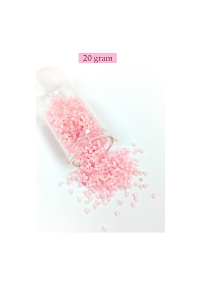 Kesme Cam Boncuk 2mm - 4 Renk - Toplam 80 Gram - Bnc446 Diğer