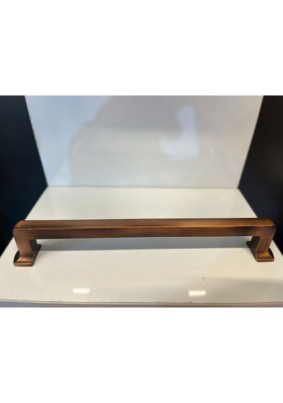 Levante Metal Kulp 192mm Antik Bakır Dolap Kapak Tv Ünite Modern Çekmece Mobilya Komidin Konsol Antik Bakır