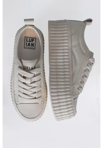 Lufian Lufıan Dıana Beyaz Deri Kadın Sneaker 001
