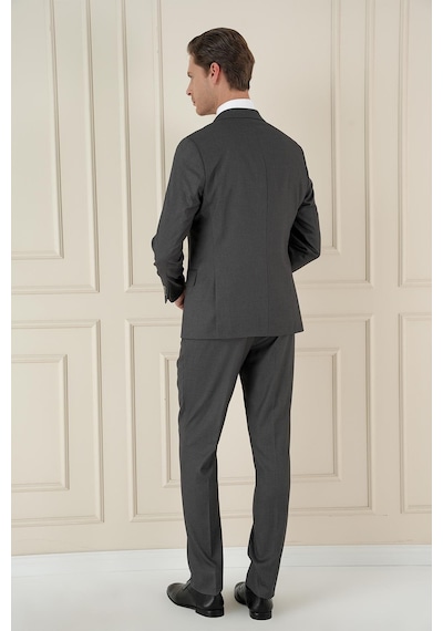 Efor Tk 907 Slim Fit Füme Spor Takım Elbise Füme