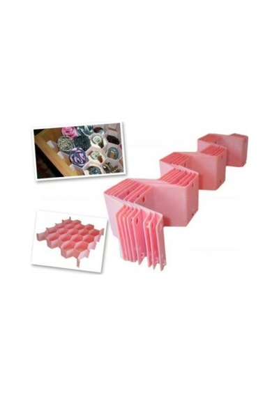 Çekmece Düzenleyici Petek Plastik 10 X 15 Beyaz Diğer