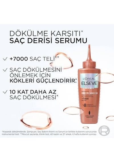 Growth Booster Dökülme Karşıtı Saç Bakım Serumu 102 ML