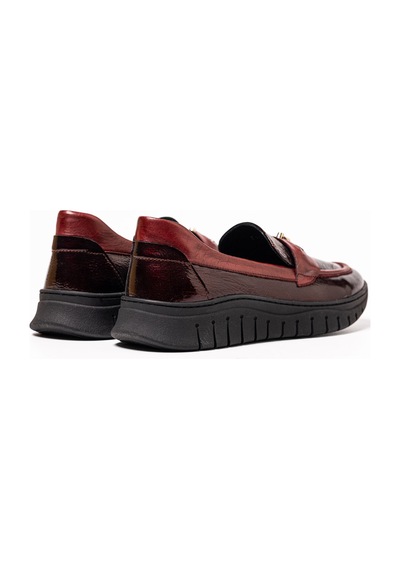 Sneaker Günlük Kadın Mar-25y-192-208 John May Koyu Bordo Bordo